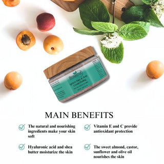 APRICOT FACE & BODY CREAM PEELING - ROSAMIX