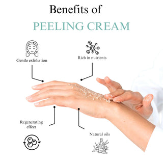 APRICOT FACE & BODY CREAM PEELING - ROSAMIX