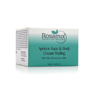 APRICOT FACE & BODY CREAM PEELING - ROSAMIX