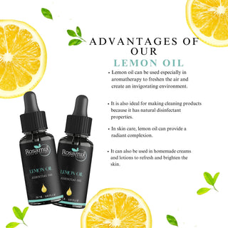 LEMON ESSENTIAL OIL - ROSAMIX