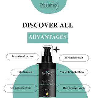 ORGANIC COLD PRESSED POMEGRANATE SEED OIL - ROSAMIX