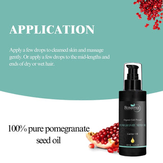 ORGANIC COLD PRESSED POMEGRANATE SEED OIL - ROSAMIX