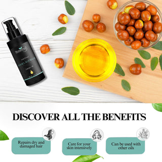 COLD PRESSED GOLDEN JOJOBA OIL - ROSAMIX