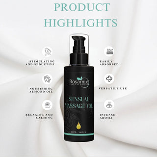 SENSUAL MASSAGE OIL - ROSAMIX