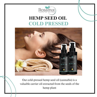 COLD PRESSED HEMP OIL - ROSAMIX
