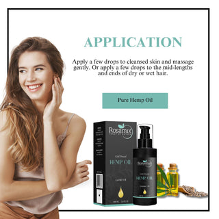 COLD PRESSED HEMP OIL - ROSAMIX