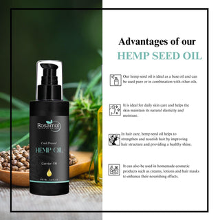 COLD PRESSED HEMP OIL - ROSAMIX