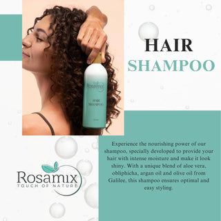 NOURISHING SHAMPOO WITH ARGAN OIL - ROSAMIX