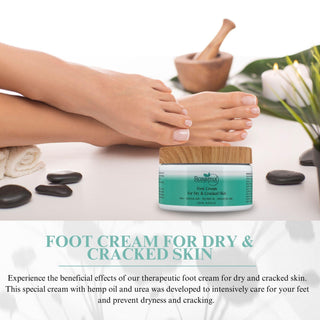 FOOT CREAM - FOR DRY & CRACKED SKIN - ROSAMIX