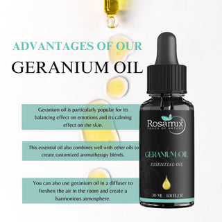 GERANIUM EGYPTIAN ESSENTIAL OIL - ROSAMIX