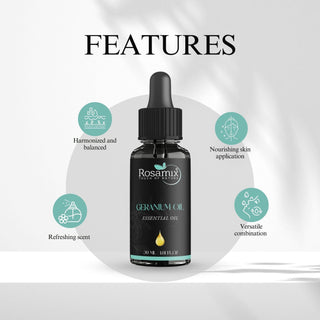 GERANIUM EGYPTIAN ESSENTIAL OIL - ROSAMIX